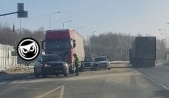 На трассе М5 в Пензенской области осложнено движение из-за ДТП