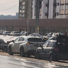 Очевидцы сообщают о ДТП на улице Гагарина в Пензе