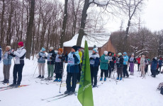 Жители двух районов Пензы сдали нормативы ГТО по бегу на лыжах