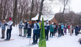 Жители двух районов Пензы сдали нормативы ГТО по бегу на лыжах