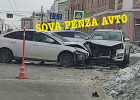 Появились новые фото с места жесткой аварии в центре Пензы