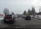 На проспекте Строителей в Пензе осложнено движение из-за ДТП