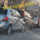 На улице Суворова в Пензе образовалась пробка из-за ДТП