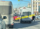 Авария осложнила движение транспорта на улице Кирова в Пензе