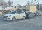 На улице Бурмистрова в Пензе столкнулись две машины