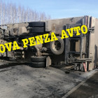 В Пензенской области из-за аварии заблокирована трасса Р-158