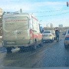 В Пензе случилась авария возле ТРЦ Квадрат