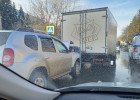 На улице Каракозова в Пензе легковушка врезалась в фургон