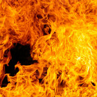 Крупный пожар под Пензой тушили 25 человек