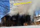 На улице Галетной в Пензе полыхает дом. ВИДЕО