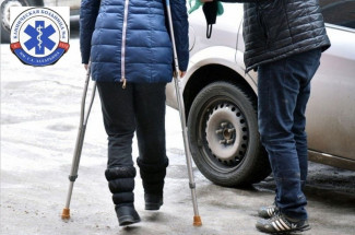 За прошедшую неделю более 400 пензенцев обратились в больницу с уличными травмами