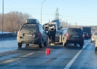 На улице Беляева в Пензе образовался затор из-за ДТП