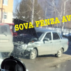 На улице Петровской в Пензе образовалась пробка из-за ДТП