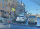 В Пензе из-за аварии образовался затор на улице Володарского