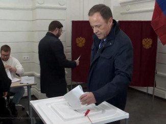 На выборах главы государства проголосовал полпред Президента России в ПФО