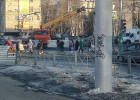 В центре Пензы две улицы встали в пробках из-за раскопок на дороге