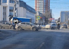 На перекрестке в центре Пензы произошла авария