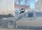 На улице Урицкого в Пензе легковушка врезалась в ГАЗель