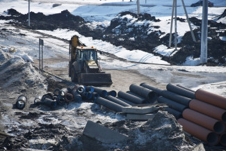 Завершается строительство развязки на 624-м километре трассы М-5 в Пензе