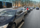 В Пензе из-за массовой аварии встала в пробке улица Мира