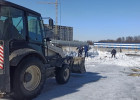 В Пензе очистили от снега места возможных подтоплений