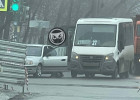 На улице Рахманинова в Пензе образовалась пробка из-за аварии