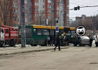 В Пензе случилось ДТП с автобусом, на месте работают спасатели