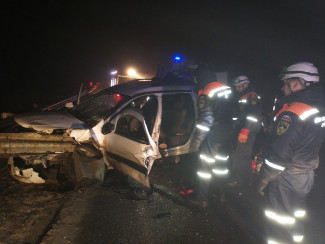 В Пензенской области в жуткой аварии с Ларгусом пострадали семь человек