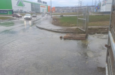 Пензенцы сообщают об очередном потопе в районе ТЦ Леруа Мерлен