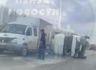 Пензенцы сообщают о серьезной аварии на трассе Р-158