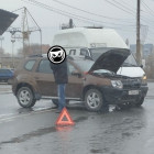 На улице Калинина в Пензе случилась авария с маршруткой