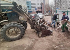 В Пензе с улиц Железнодорожного района вывезли 76 кубометров мусора