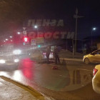 В Пензе на улице Чехова сбили девушку: на месте работает реанимация