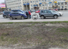 В Пензе из-за аварии осложнено движение возле ТЦ Суворовский