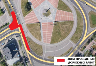В Пензе ограничат движение транспорта в районе памятника Победы