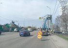 На улице Окружной в Пензе приступили к монтажу нового светофора