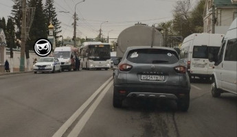 В Пензе парализовало улицу Кирова