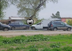 На улице Аустрина в Пензе лоб в лоб столкнулись фургон и легковушка