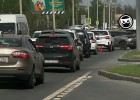 На улице Антонова в Пензе образовался затор из-за ДТП