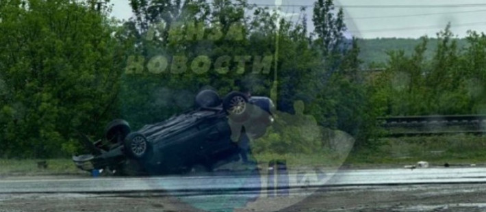 В Пензенской области пьяный водитель попал в аварию во время погони от полиции