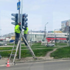 В Пензе модернизировали старые светофоры