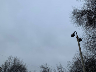 В Пензе детская площадка в Комсомольском парке осталась без освещения