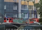 Под Пензой к многоэтажному жилому дому стянулись пожарные машины