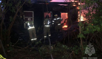 Пожар на улице Галетной в Пензе тушили 30 человек