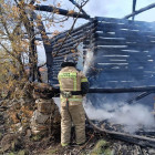 Пензенские спасатели помогли потушить пожар в Городище