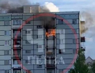 Пензенцы сообщают о страшном пожаре в 5-м Виноградном проезде