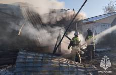 Крупный пожар в Пензенской области уничтожил дом и машину