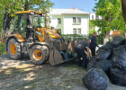 В Пензе с улиц Железнодорожного района вывезено 86 кубометров мусора