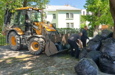 В Пензе с улиц Железнодорожного района вывезено 86 кубометров мусора
