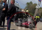 На улице Тухачевского в Пензе в страшное ДТП попал мотоциклист